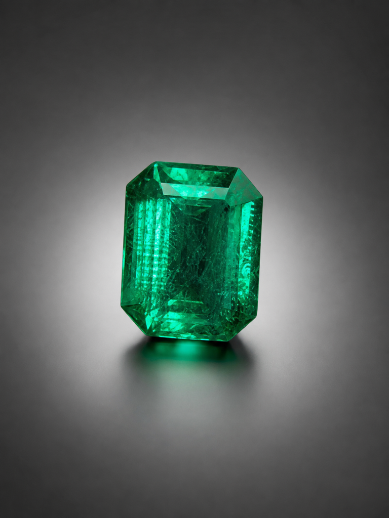 Emerald cut 9,10 ct