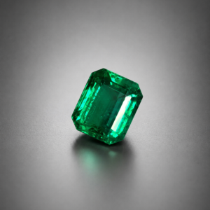 Emerald cut 5,13 ct