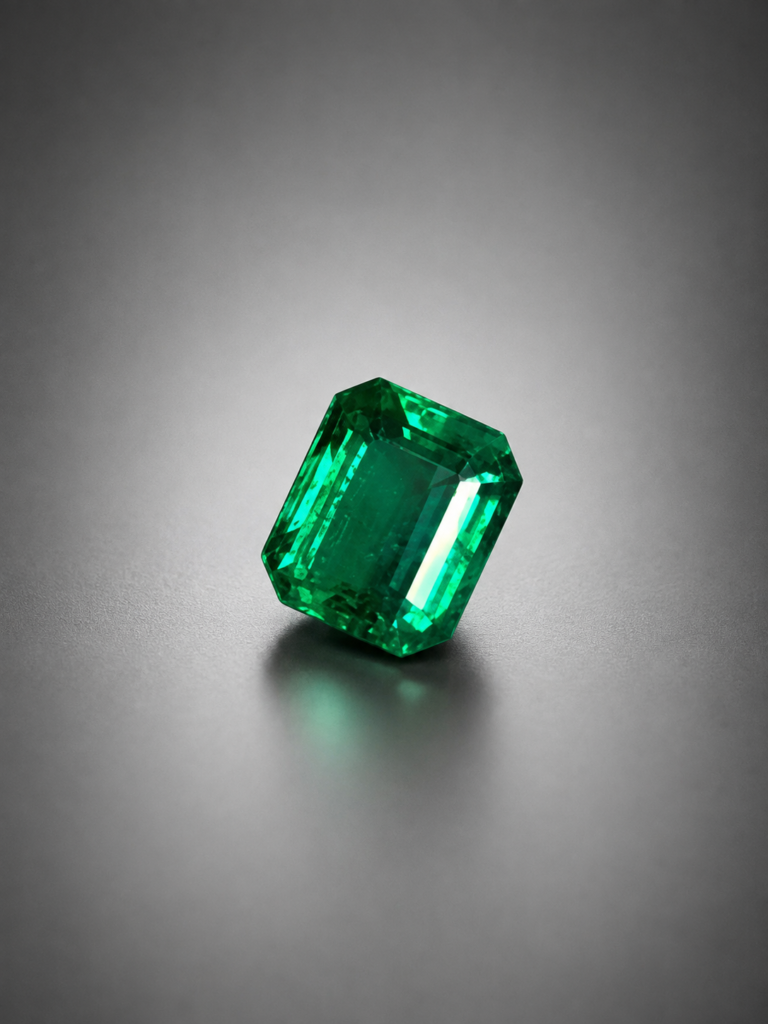 Emerald cut 5,13 ct